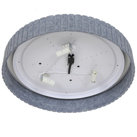 Lampa sufitowa Corato 50 cm na szarym filcu 3xE14 NO2512466010 - Nordlux